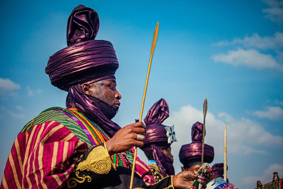 Traditional Fulbe wedding scene